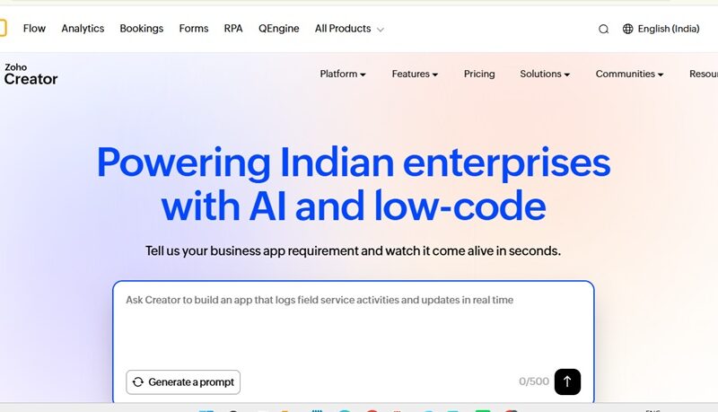 Zoho Creator