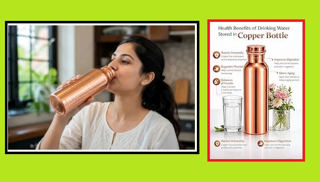 Benefits of Drinking Water in a Copper Bottle